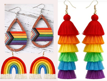 Load image into Gallery viewer, Be U Earrings Pride Special Buy 2 get 50% of 3rd set
