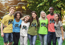 Load image into Gallery viewer, Be U Off Road T-shirts in a variety of colors
